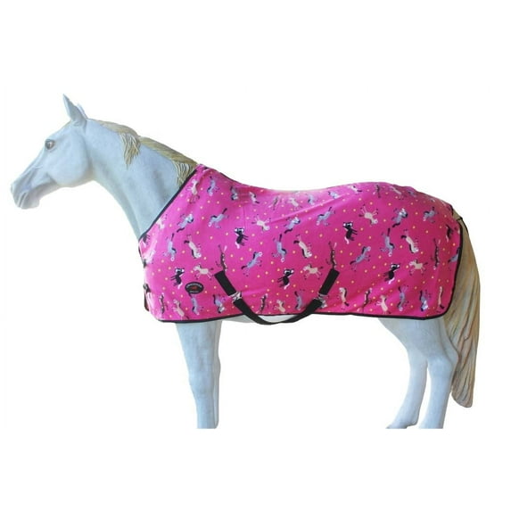 60" Horse Polar FLEECE COOLER Exercise Blanket Wicks Moisture 43EE01