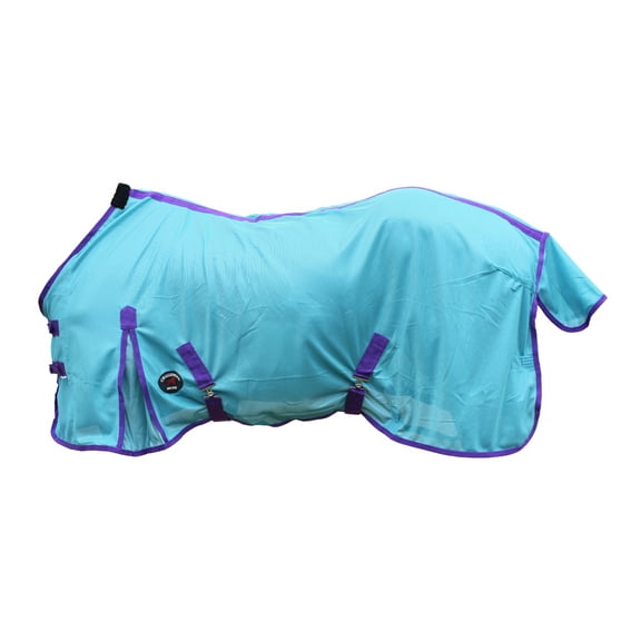 60" Horse Summer Sheet Spring Airflow Mesh Turquoise 7336