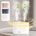 thumbnail image 1 of Up to 60% off Humidifiers for Bedroom Desktop Humidifier 800ML Humidifier Double Nozzle Humidifiers Diffuser USB Aroma Diffuser With Coloful Light Desktop Humidifier on Clearance, 1 of 8