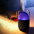 thumbnail image 1 of Up to 60% off Humidifiers for Bedroom USB Humidifier With Colored Light Quiet Cool Mist Humidifier for Bedroom And Office Plants Easy To Clean on Clearance, 1 of 9