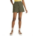 thumbnail image 1 of $60 Inc International Concepts Womens High Rise Button Fly Shorts Size Large, 1 of 7