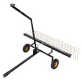 thumbnail image 1 of 60-Inch ATV/Mower Dethatcher – 24 Steel Tines, Tow-Behind Design, Lift Handle – Ideal for Thatch & Lawn Debris, 1 of 10