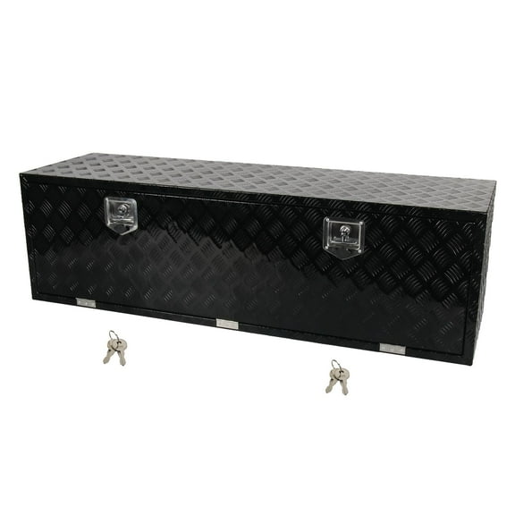 60 Inch Aluminum Heavy Duty Tool Box Truck Underbody Toolbox Underbed Truck Tools /Lock 60x18x18 Inch