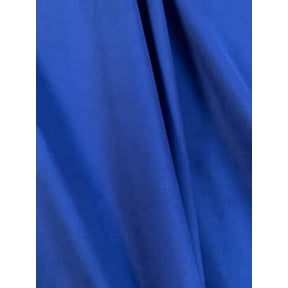 Burlap Fabrics Broadcloth Fabric Royal - 60 Inch Wide Cotton Poly Blend Sold by the Yard