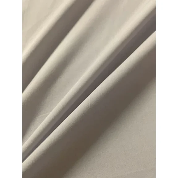 Burlap Fabrics Broadcloth Fabric Silver - 60 Inch Wide Cotton Poly Blend Sold by the Yard