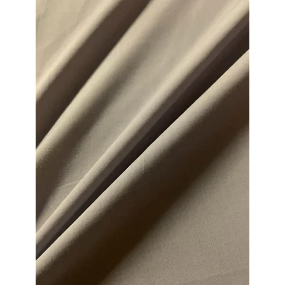 Burlap Fabrics Broadcloth Fabric Tan - 60 Inch Wide Cotton Poly Blend Sold by the Yard