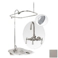 thumbnail image 1 of 60 Inch Clawfoot Tub Shower Enclosure with Rain Shower Head, 1 of 2