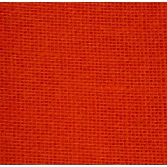 60 Inch Colored Burlap-Tangerine,