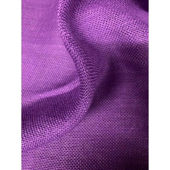 60 Inch Colored Burlap-Purple,