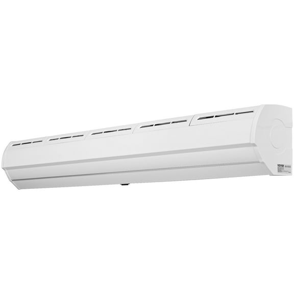 60 Inch Commercial Indoor Air Curtain 1500CFM 2 Speed Wall Mounted Over Door Fan with Heavy Duty Limit Switch Easy Install 110V Unheated