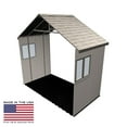 thumbnail image 1 of 60 Inch Extension Kit for 11 ft. Lifetime  Polyethylene Sheds with 2 Windows, 51 Sq. ft., Tan (6426), 1 of 7