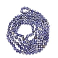 thumbnail image 1 of 60 Inch Hand Knotted Sodalite Endless Infinity Necklace In Matte Finish, 1 of 3