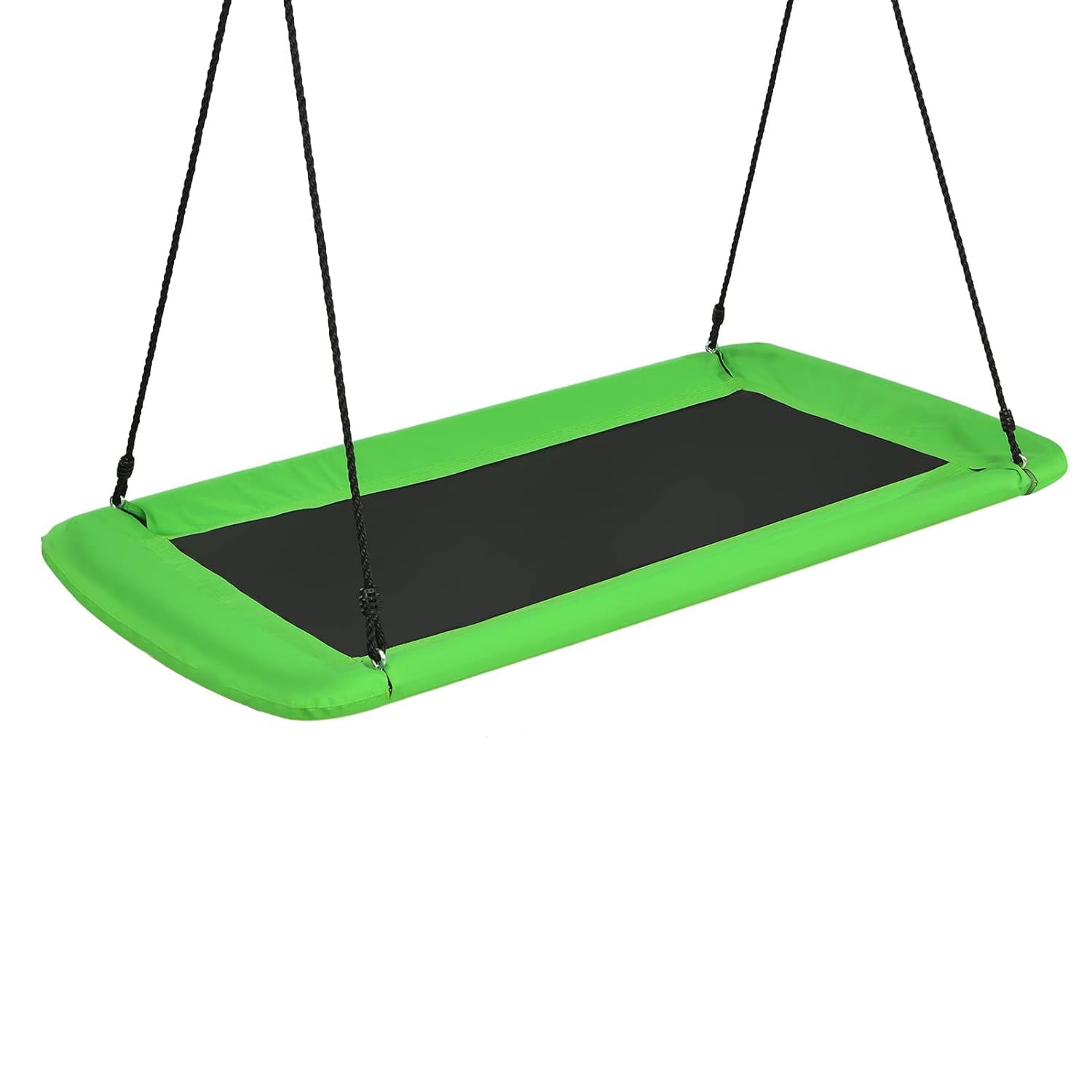 Blue 60-Inch Rectangle Platform Swing Replacement Fabric - 700lb Capacity With Handles