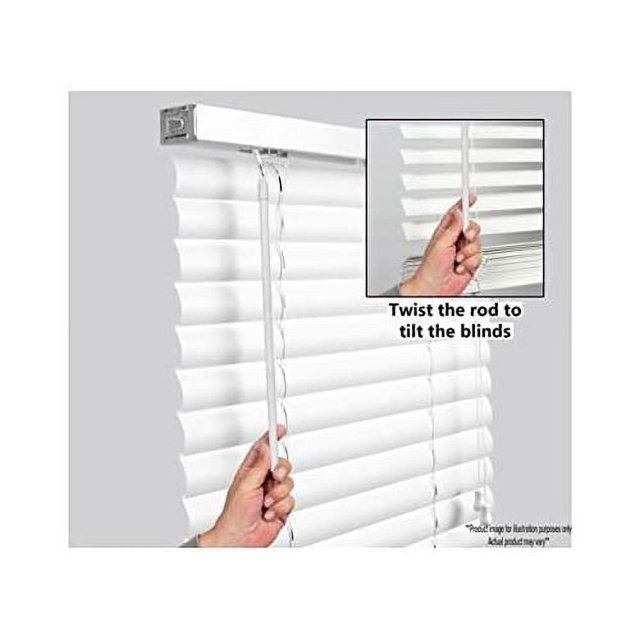60 inch long window mini blind tilt wand rod blind clear