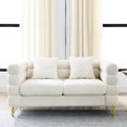 thumbnail image 1 of 60-Inch Oversized 2 Seater - Streamline Modern Design - Main Living Area - Fast Assembly, 1 of 6