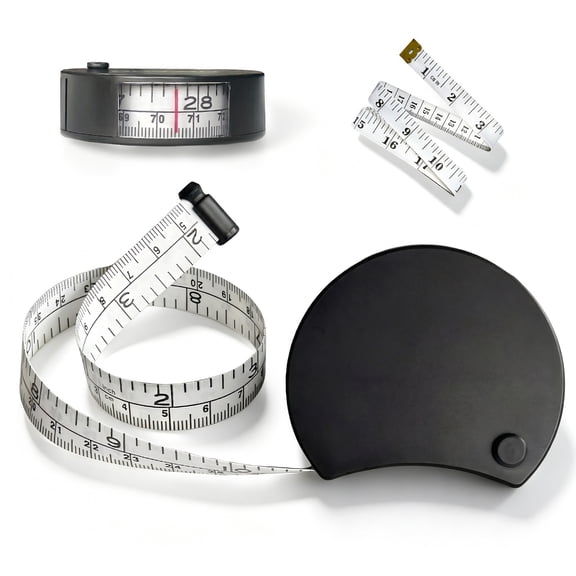 Unbranded Measuring Tape, 60 in, Black, Easy Operation