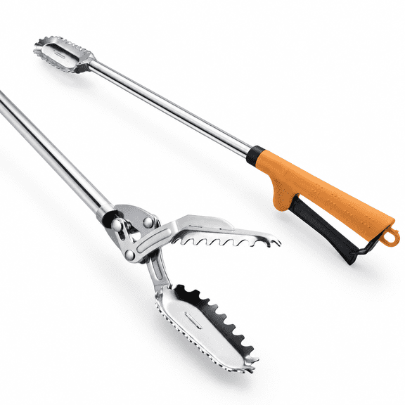 60 Inch Stainless Steel Grabber Reacher Pickup Tool Heavy Duty Trash Picker