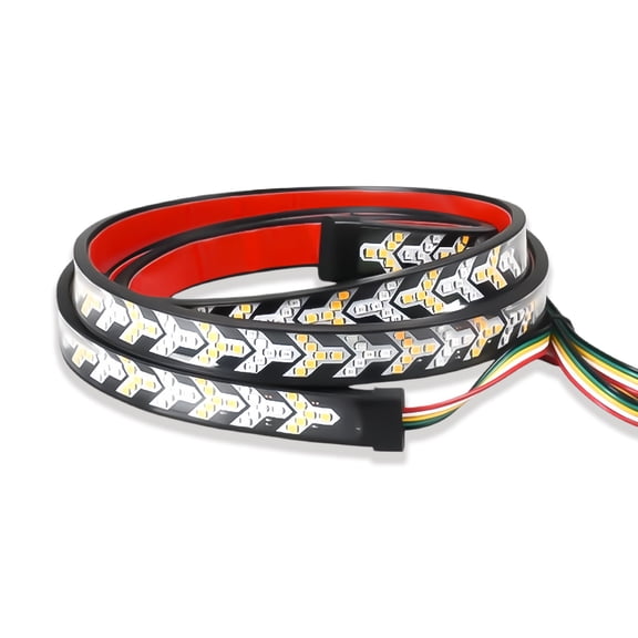 60-Inch Tailgate Light Bar Strip, Led Brake & Turn Signal Light Strip, Universal Fit For Trucks, Sedans & SUV