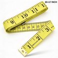 thumbnail image 1 of 60 Inch Tape Measure for Body Sewing Fabric, Double-Sided Retractable Measuring Tape with Inches and Centimeters Soft Flexible PVC Ruler for Tailoring Waist Measurement Home Craft, 1 of 7
