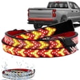 thumbnail image 1 of 60 Inch Truck Tailgate Strip Light LED Bar Signal Break Reverse, Weatherproof Arrow Design Turn Signal Strip, Red & Amber Sequential Lighting for Car, 1 of 9