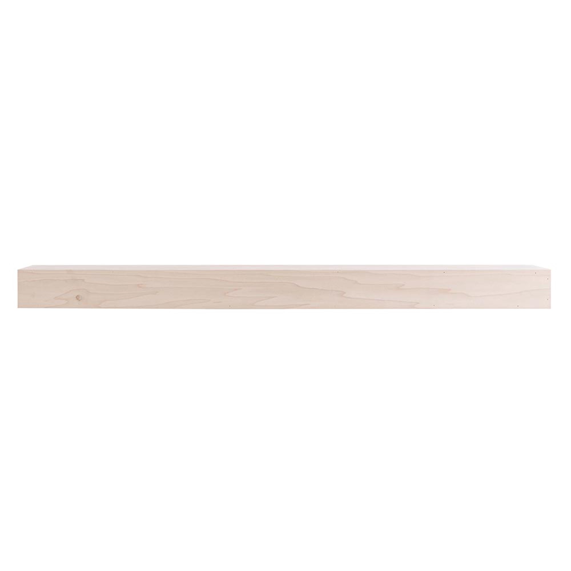 60 Inch Unfinished Bedford Modern Floating Fireplace Mantel Shelf, Optional  Corbels Included | Mantels Direct - Walmart.com