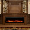 thumbnail image 1 of 60 Inch Wall Mounted Electric Fireplace with RC, 750W/1500W, 1 of 8