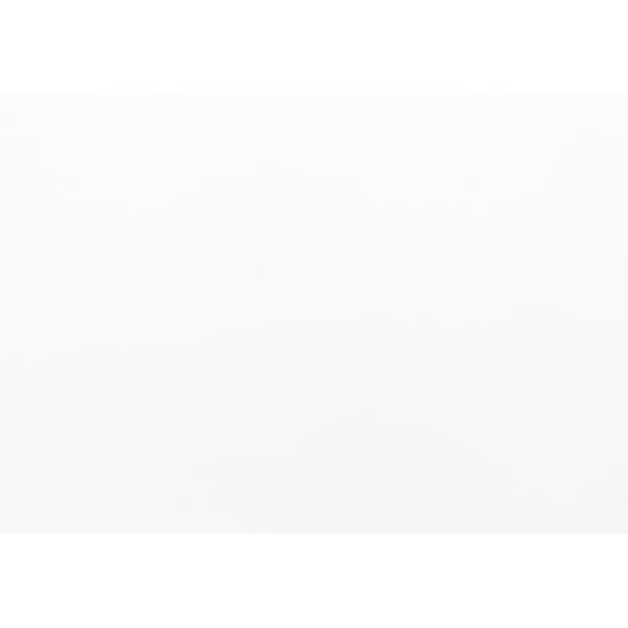 60 Inch White MDF TV Stand with Curved Sides / Space-Saving Entertainment Center for Living Room or Bedroom