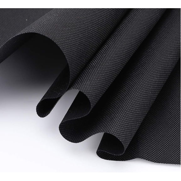 60 Inch x 6 Yard Upholstery Black Cambric Dust Cover Fabric Replacement for Sofas, Dining Chairs, Conceals Frame and Staples Inside Furniture, 100% Polypropylene