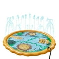 thumbnail image 1 of Swim Central Inflatable Safari Children's Sprinkler Mat - 60", 1 of 6