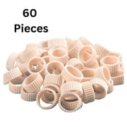 Factory Direct Craft Rubber Candle Grippers for Taper Candles, 60-Pack, 7/8 Inch