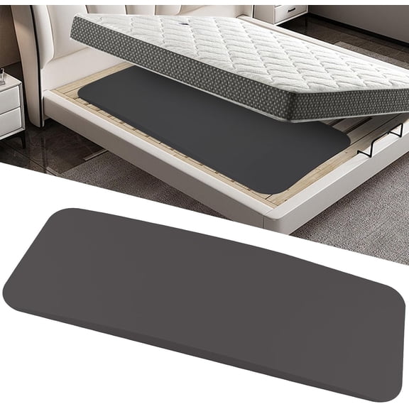 60" L Sagging Mattress Support Dip Fixer High Density Under Mattress Support Foam for Sinking & Sinking Bed Repair Extends Life Firm Support Pad 60"X24"X2" (Black)