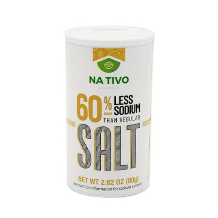 60% LESS SODIUM SALT - 2.82 OZ Shaker
