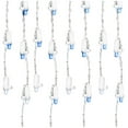 thumbnail image 1 of 60 Lt Twinkling LED Icicle Lights, Blue/Pure White, 1 of 5