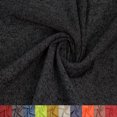 thumbnail image 1 of 60" Maxi Slub Cotton Poly Spandex Jersey Knit Fabric by the Yard (195 GSM) - Medium Weight, 4-Way Stretch, Breathable - Apparel, Casual, Activewear, & Layering- Black 2 Tone, 1 of 4