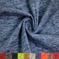 thumbnail image 1 of 60" Maxi Slub Cotton Poly Spandex Jersey Knit Fabric by the Yard (195 GSM) - Medium Weight, 4-Way Stretch, Breathable - Apparel, Casual, Activewear, & Layering- Denim Chambray, 1 of 4