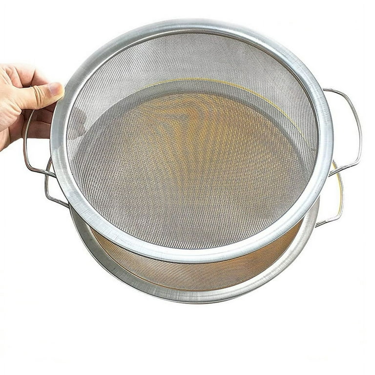 60 Mesh Stainless Steel Paint Strainer Fits A 5 Gallon Bucket, Filter  Impurities, Easy to Clean and Reusable, (2PCS)