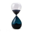 thumbnail image 1 of 60 Min. Blue & Clear Glass Sand Timer w/ Blue Sand, 1 of 5