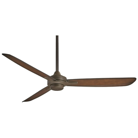 60" Minka Aire Rudolph Bronze Outdoor Ceiling Fan with Remote