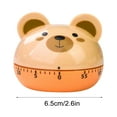 thumbnail image 1 of 60 Minute Kitchen Timer with Loud Alarm, Cute Animal & Food Designs, Mechanical Countdown Timer for Cooking, Baking, Home Decoration, ABS Plastic, Portable & Durable, 1 of 5