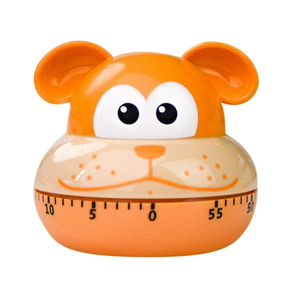 60-Minute Mechanical Kitchen Timer - Retro Cooking Countdown Timer, Decorative Home Kitchen Timer, Easy-to-Use Manual Timer for Baking Cooking Steaming