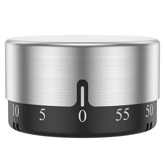 60-Minute Mechanical Kitchen Timer with Alarm, Magnetic, Portable Countdown Timer for Cooking & Baking