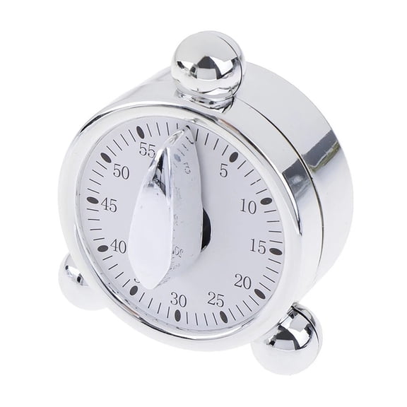 60-Minute Mechanical Timer for Cooking, Baking, and Study Sessions