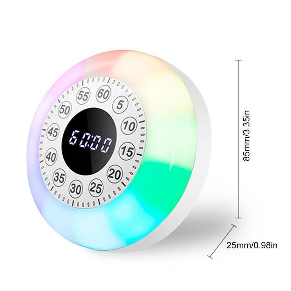 60 Minute Visual Timer Digital LED Light Countdown Clocks Best Kids Time Management