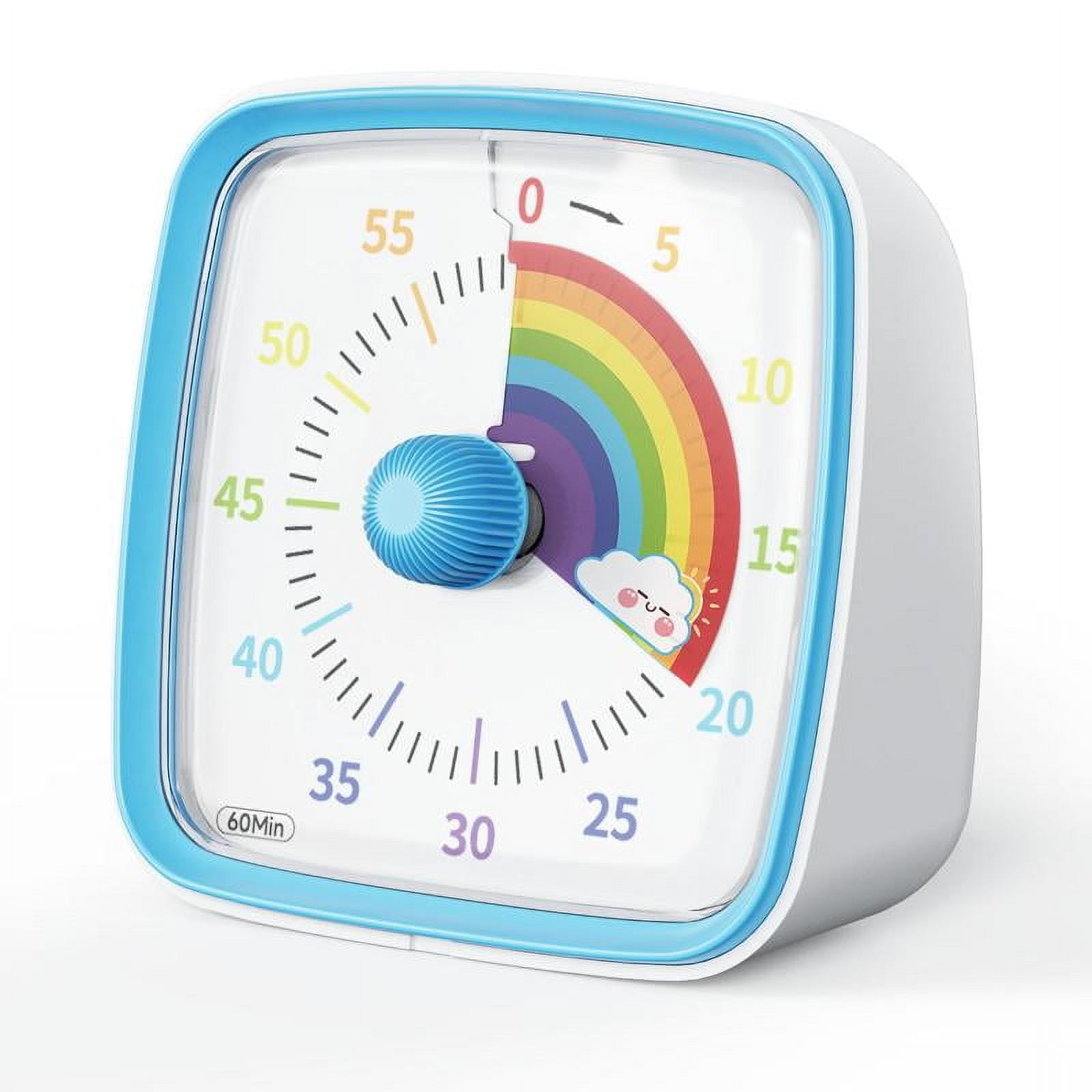 60-Minute Visual Timer with Night Light, Countdown Timer for Kids and ...