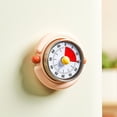 thumbnail image 1 of 60 Minute Visual Timer, Silent Countdown Clock, Time Management Tool for Homeschool Study Supplies, Classroom, Home, Kitchen, Desk (Pink), 1 of 8