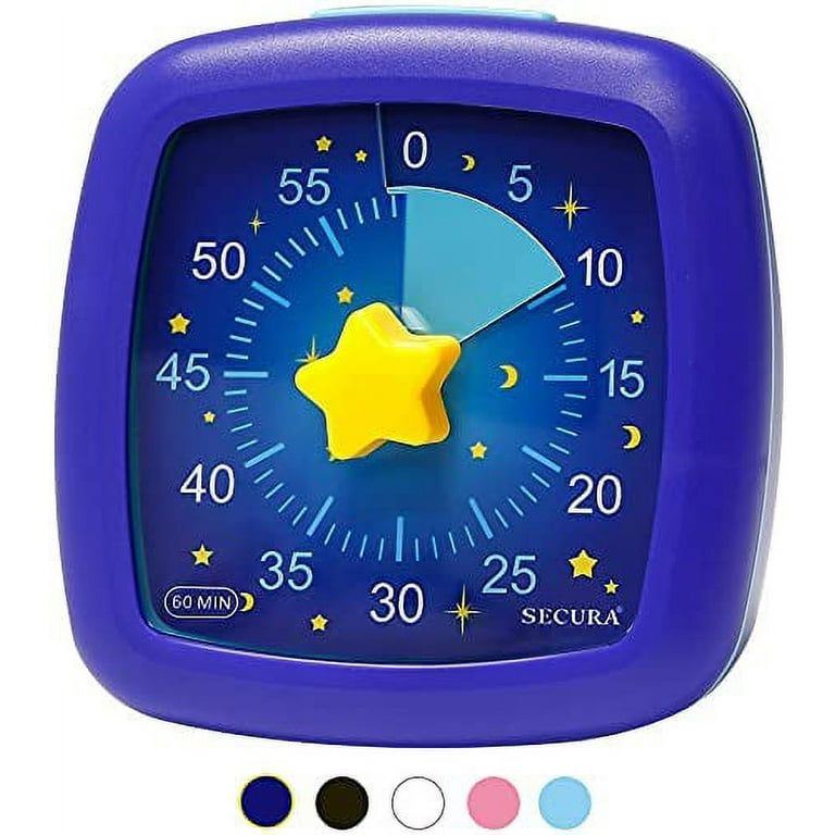 Dropship 60-Minute Visual Timer; Classroom Classroom Timer; Countdown Timer  For Kids And Adults; Time Management Tool For Teaching (Blue & Blue) to  Sell Online at a Lower Price