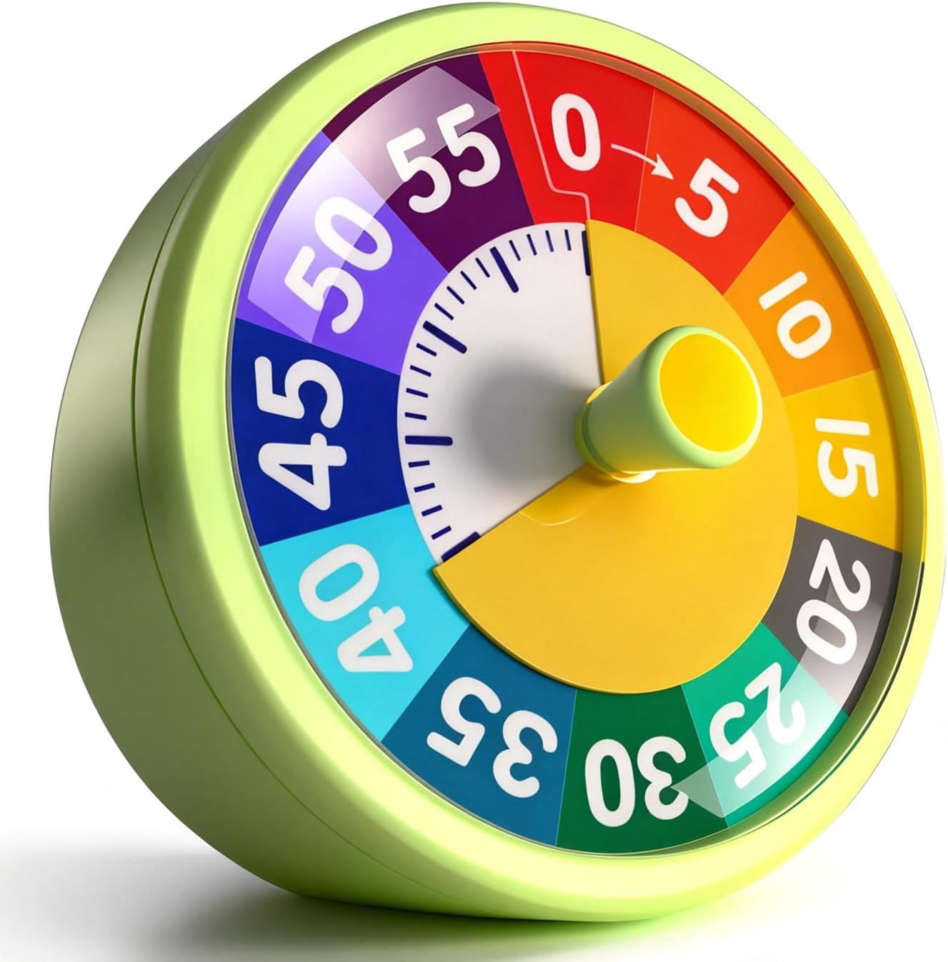 60 Minute Visual Timer for Classroom Kids Teachers, 4-Inch Countdown ...