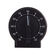 thumbnail image 1 of 60 Minute Wind Up Timer, from 0 to 60 Minutes, Loudly Alarm Alarm Clock, Mechanical Kitchen Timer for Cooking Baking and Kitchen Management, Black, 1 of 1