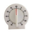 thumbnail image 1 of 60-Minute Wind Up Timer with Single Chime - Visual Timer for Home, Kitchen, Classroom, 1 Ct, 1 of 4