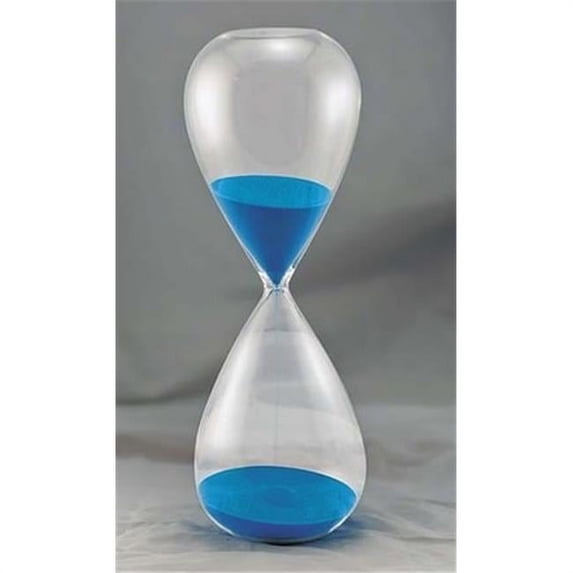 60 Minutes Hourglass Blue Sand